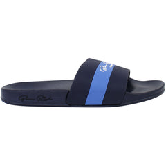 Born Rich Aurelio Mens Navy Sliders