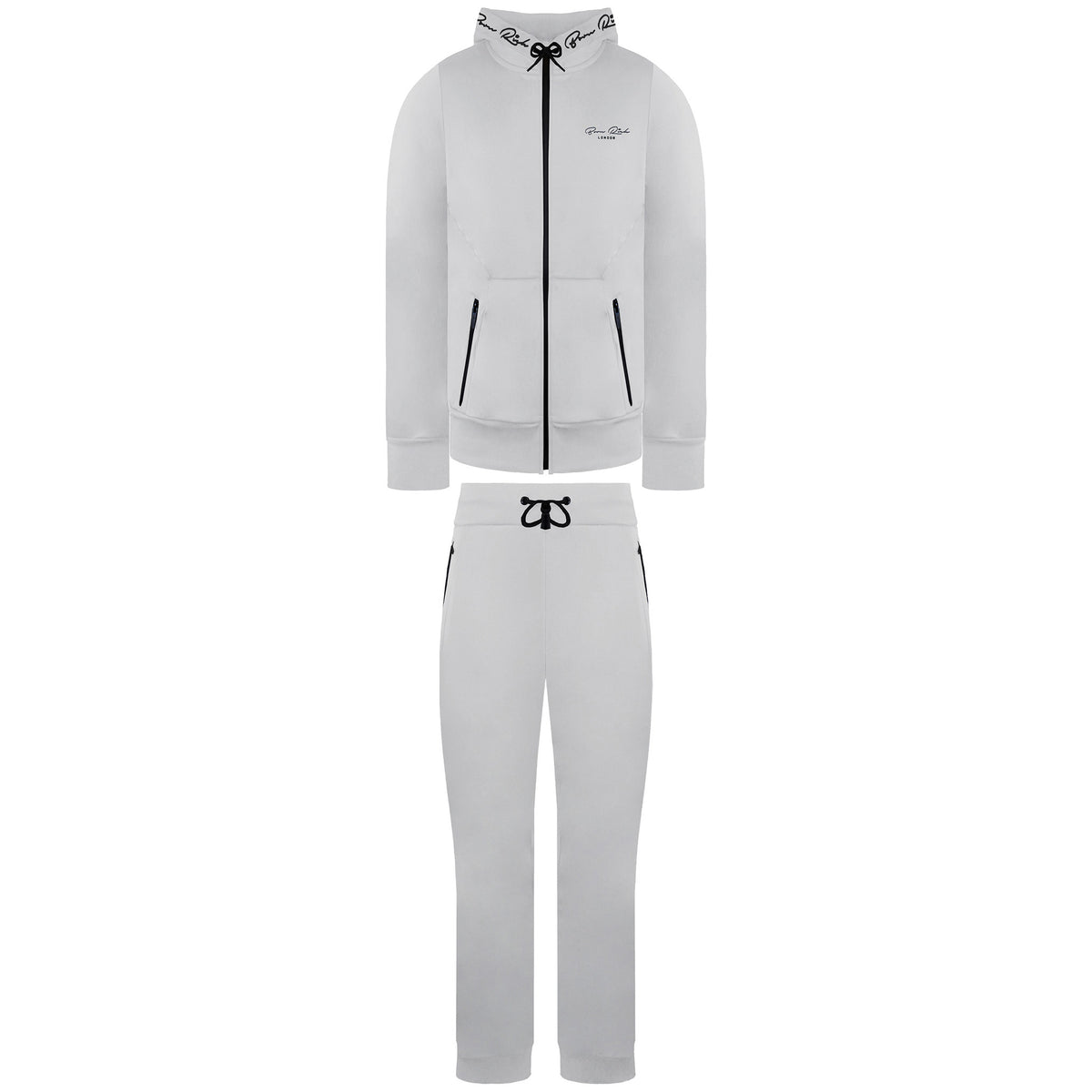 Born Rich Agosto Tricot Mens Mystic Blue Tracksuit