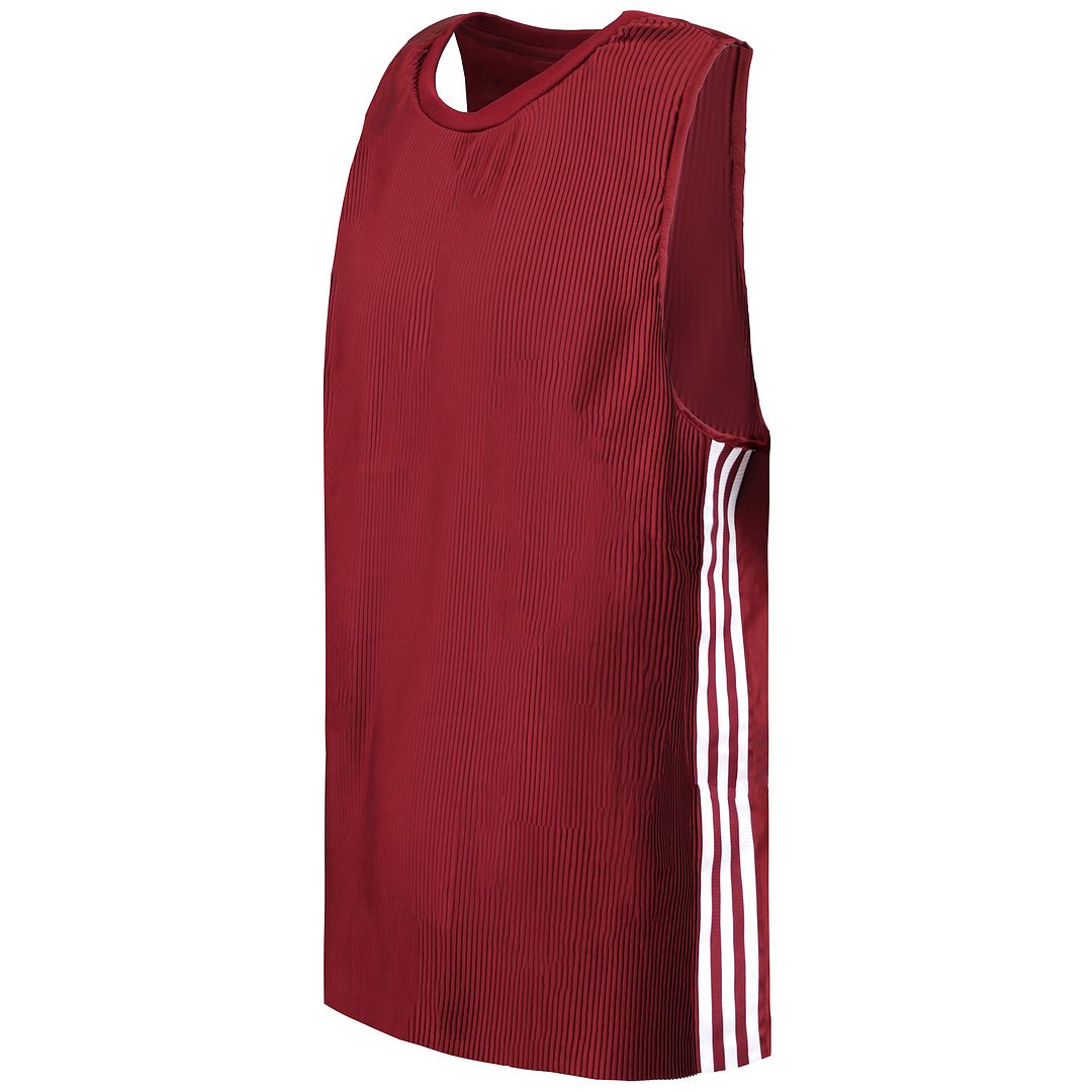 Adidas Trefoil Womens Burgundy Vest