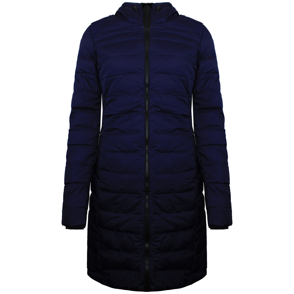 Adidas Premium Womens Navy Blue Parka Jacket