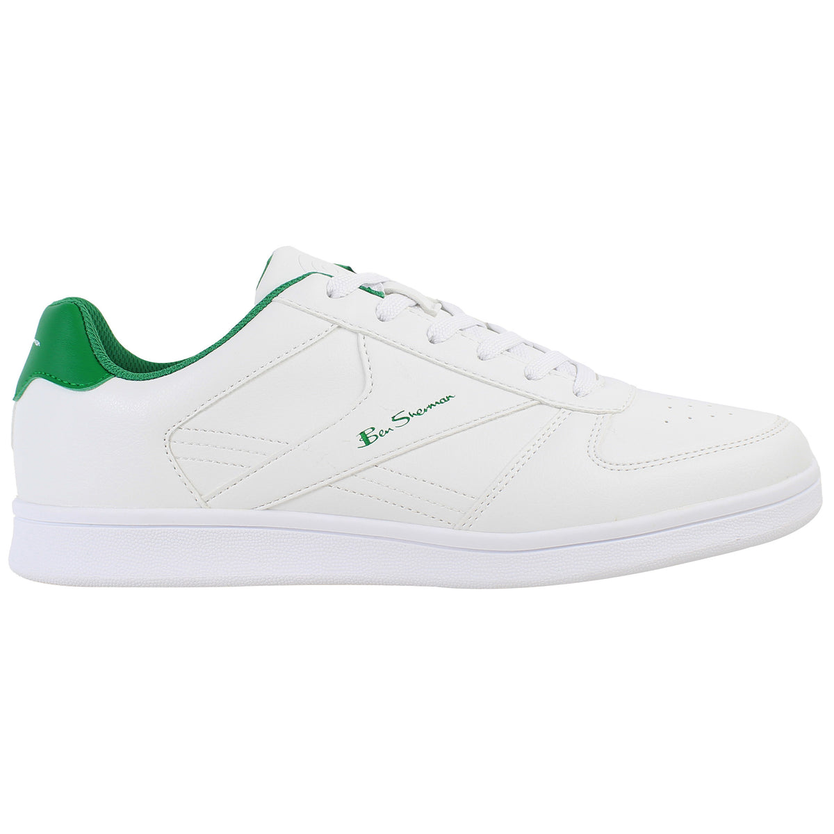 Ben Sherman Campus Wide Mens White Trainers