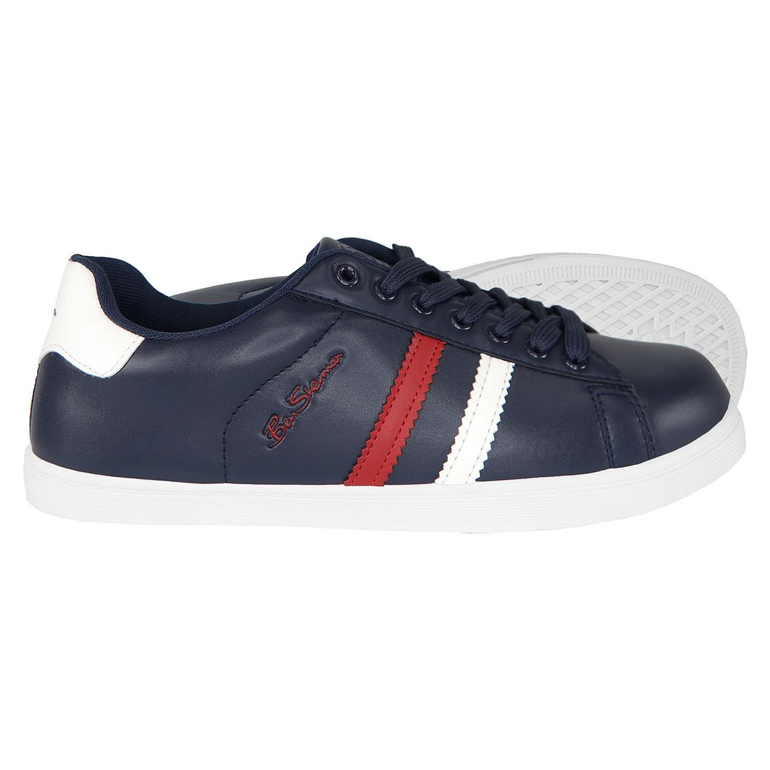 Ben Sherman Gustavo II Mens Blue Trainers