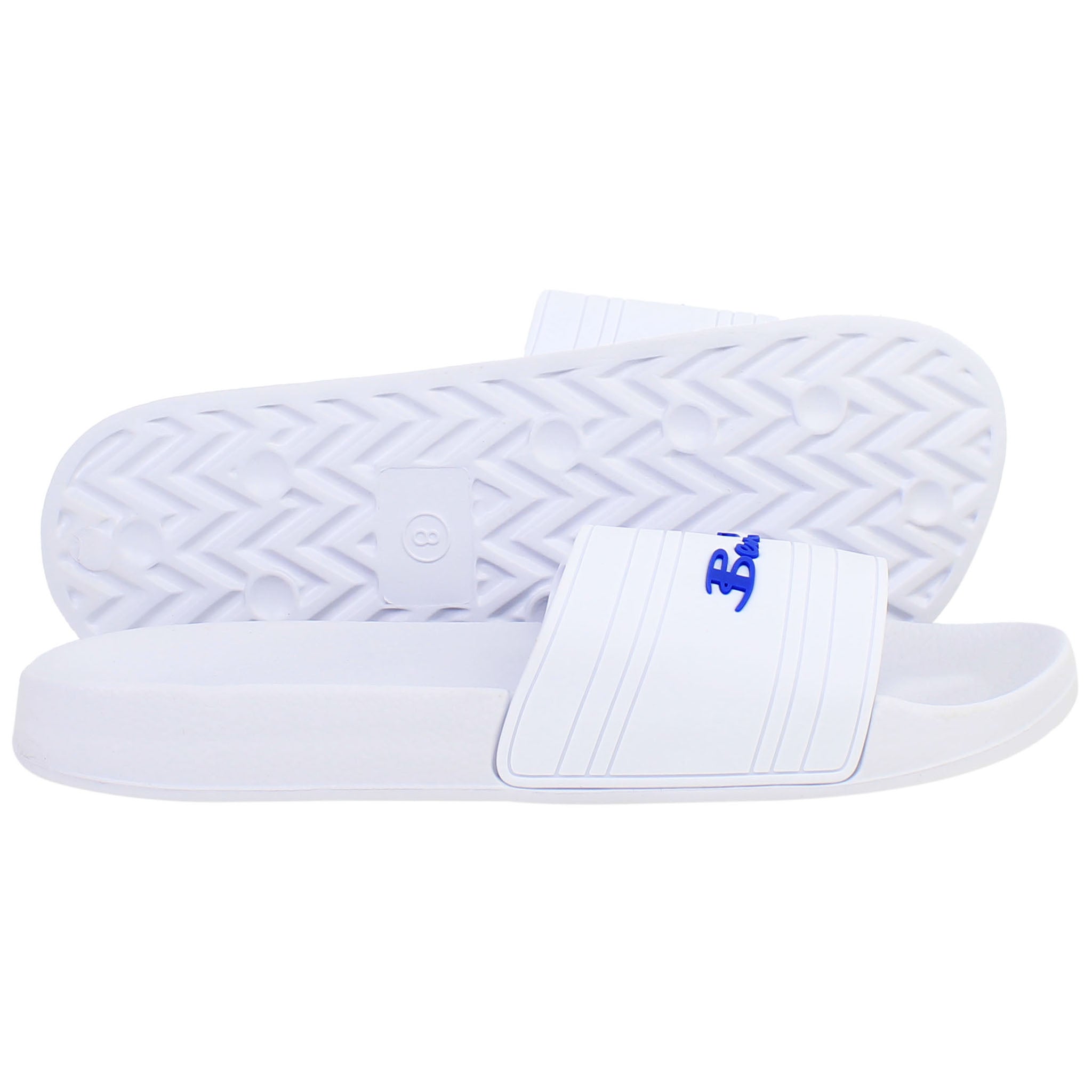 Ben Sherman Southend Mens White Sliders
