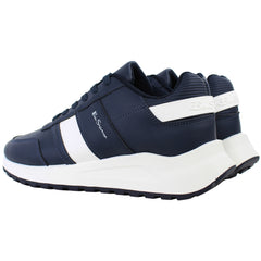 Ben Sherman Jackman Retro Mens Navy Trainers