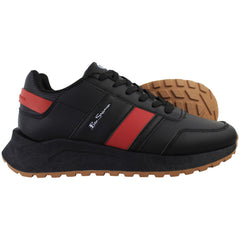 Ben Sherman Jackman Retro Mens Black Trainers