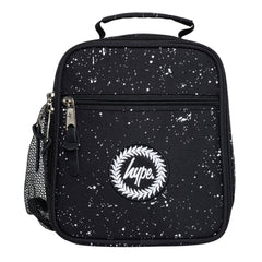 Hype Speckle Kids Black Lunch Bag