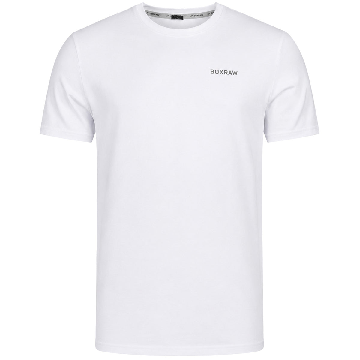 BoxRaw Logo Mens White T-Shirt