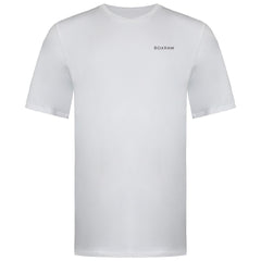 BoxRaw Logo Mens White T-Shirt