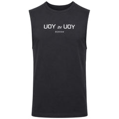 BoxRaw You vs. You Mens Black Muscle Vest
