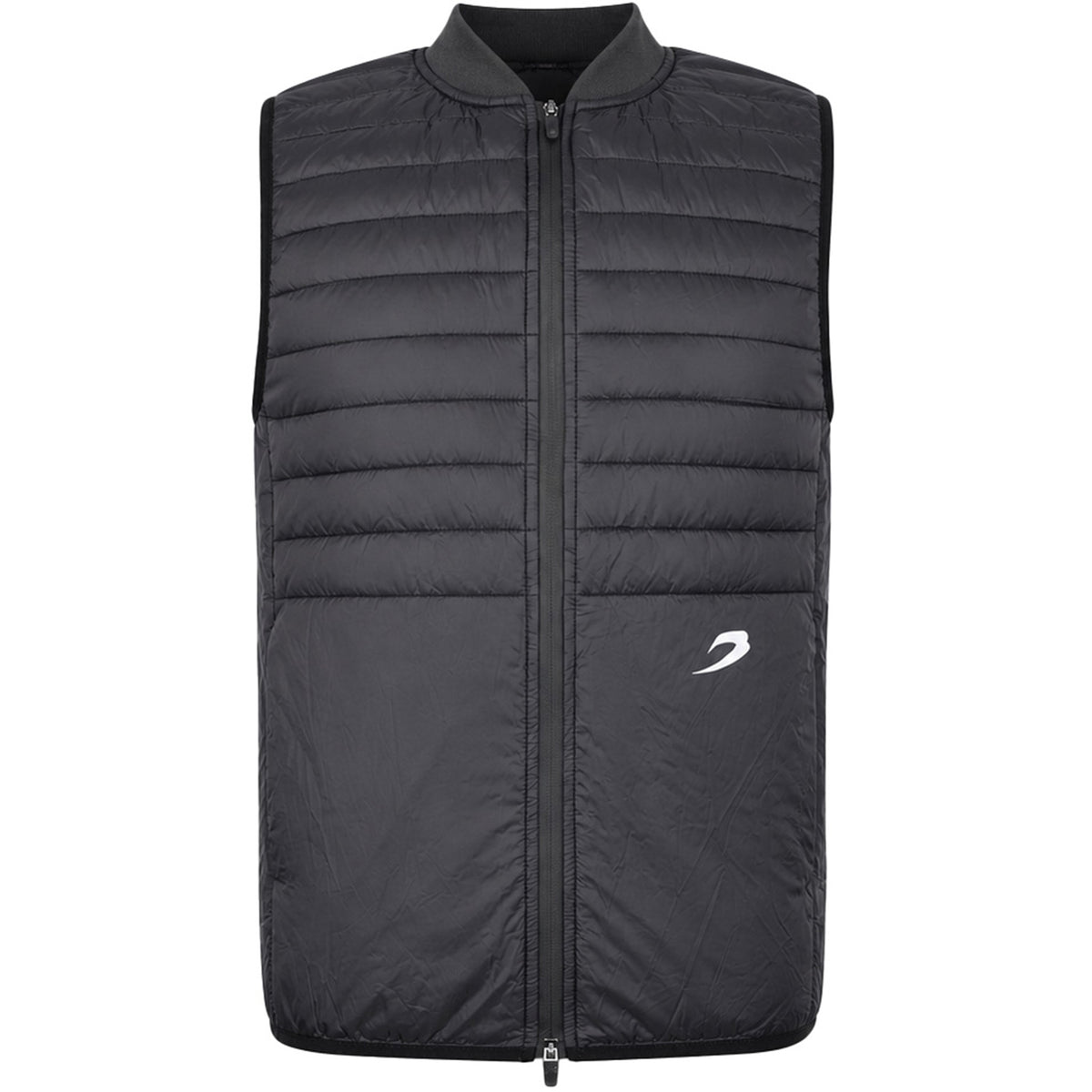 BoxRaw Nelson Mens Black Gilet