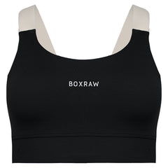 BoxRaw Alicia Womens Black Sports Bra