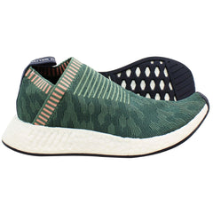 Adidas NMD CS2 Primeknit Womens Green Trainers