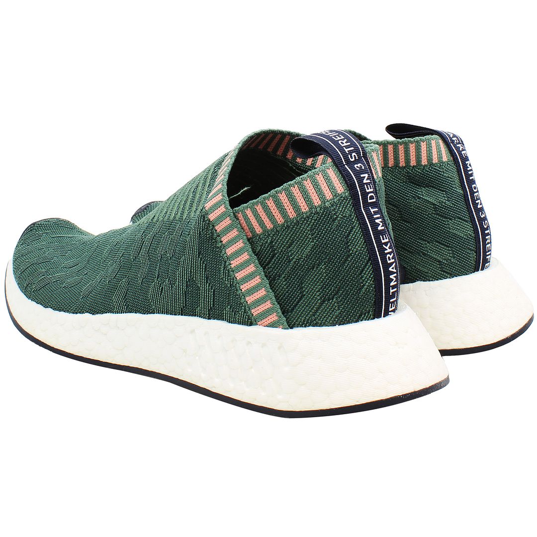 Adidas NMD CS2 Primeknit Womens Green Trainers