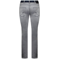 Armani Jeans J83 Boyfriend Fit Mens Grey Jeans