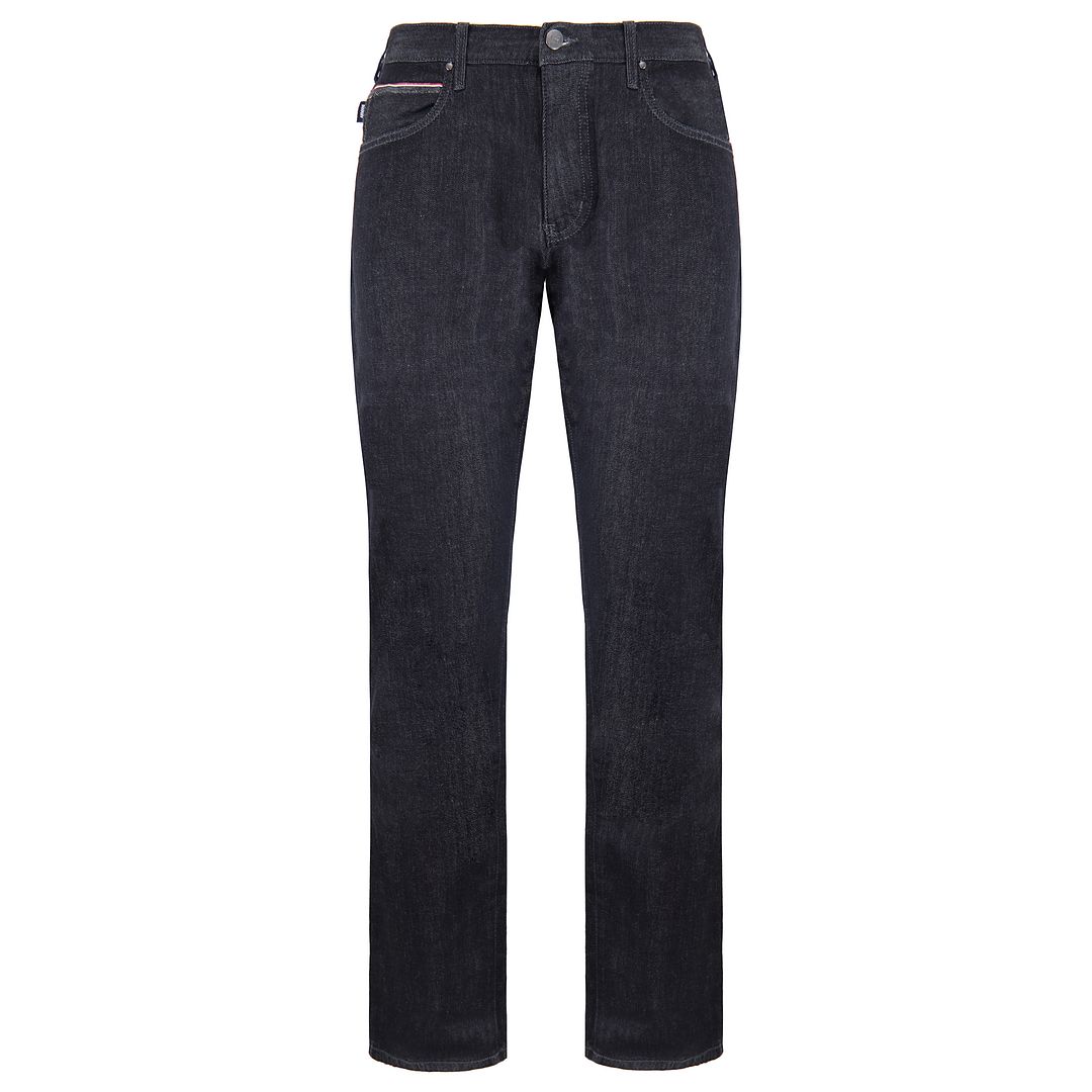 Armani Jeans Slim Fit Mens Black Denim