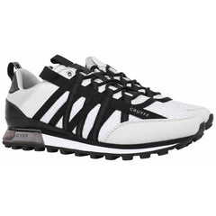 Cruyff Fearia Mens White/Black Trainers