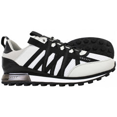 Cruyff Fearia Mens White/Black Trainers