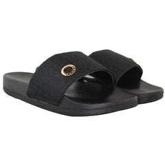 Cruyff Aqua Copa Lux Womens Black Sliders