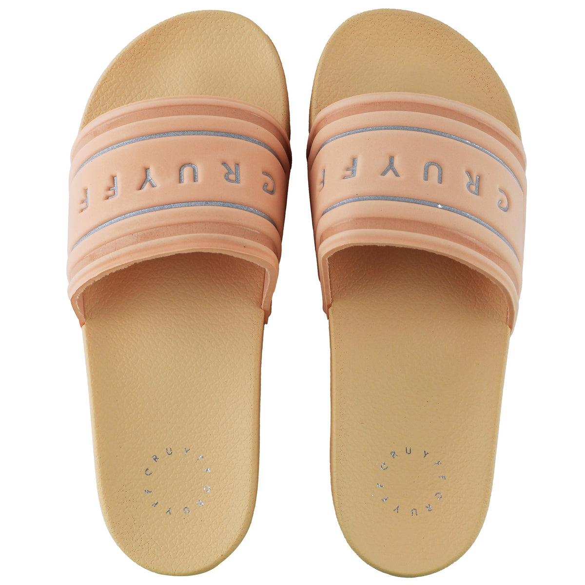 Cruyff Agua Copa Playa Womens Peach Sliders