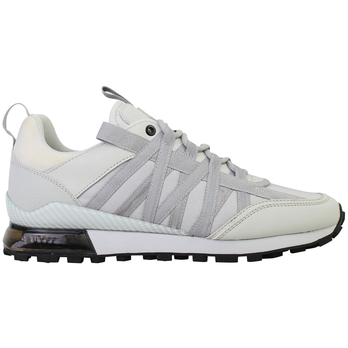 Cruyff Fearia Mens Light Grey Trainers
