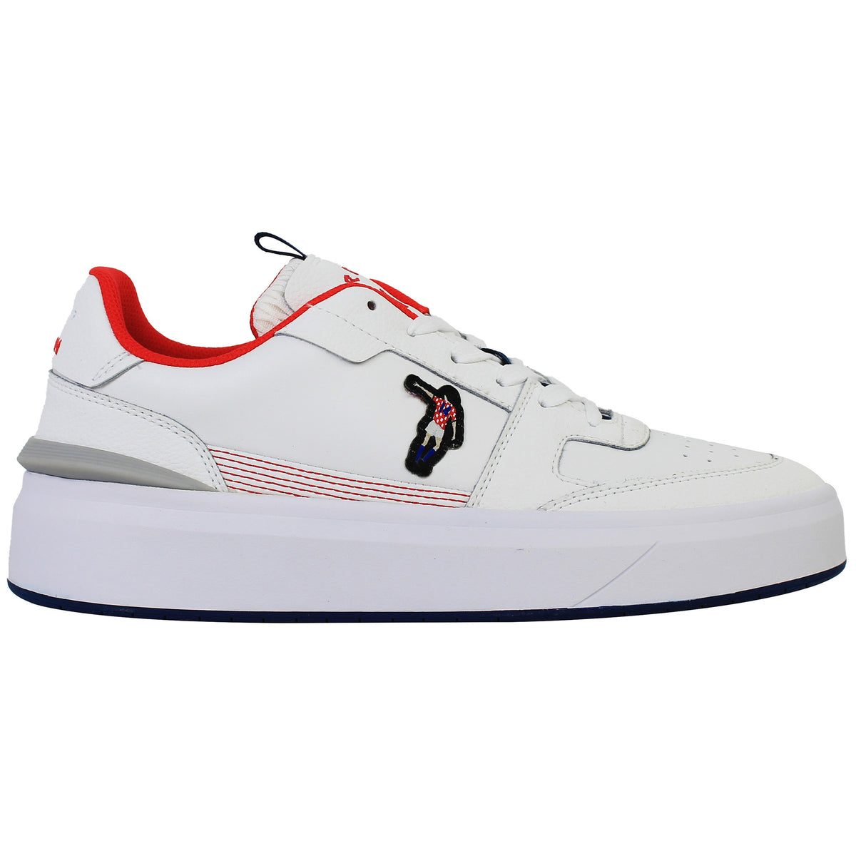 Cruyff Endorsed Tennis Croatia Mens White Trainers