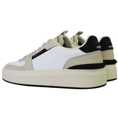 Cruyff Endorsed Tennis Mens White/Cream Trainers