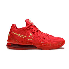 Nike Lebron XVII Low Titan Mens Red Basketball Shoes