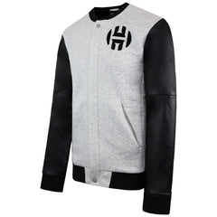 Adidas James Harden Mens Grey/Black Varsity Jacket