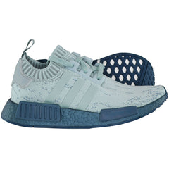 Adidas NMD_R1 Primeknit Womens Light Blue Trainers