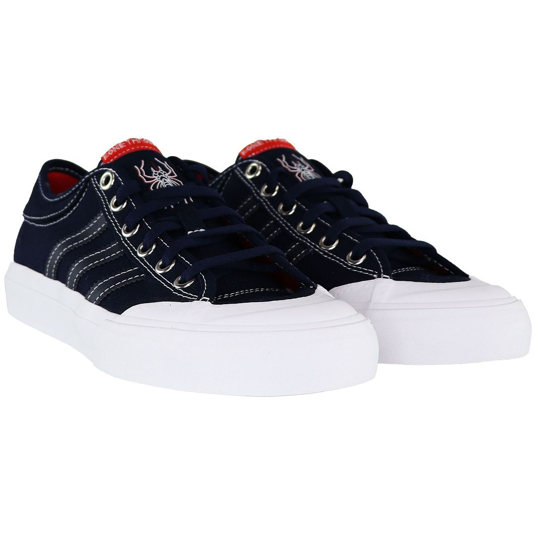 Adidas Matchcourt X Bonethhrower Mens Navy Blue Plimsolls