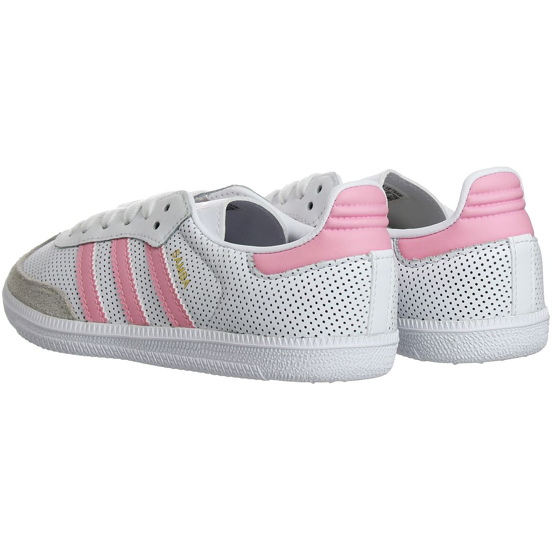 Adidas Samba OG Kids White/Pink Trainers