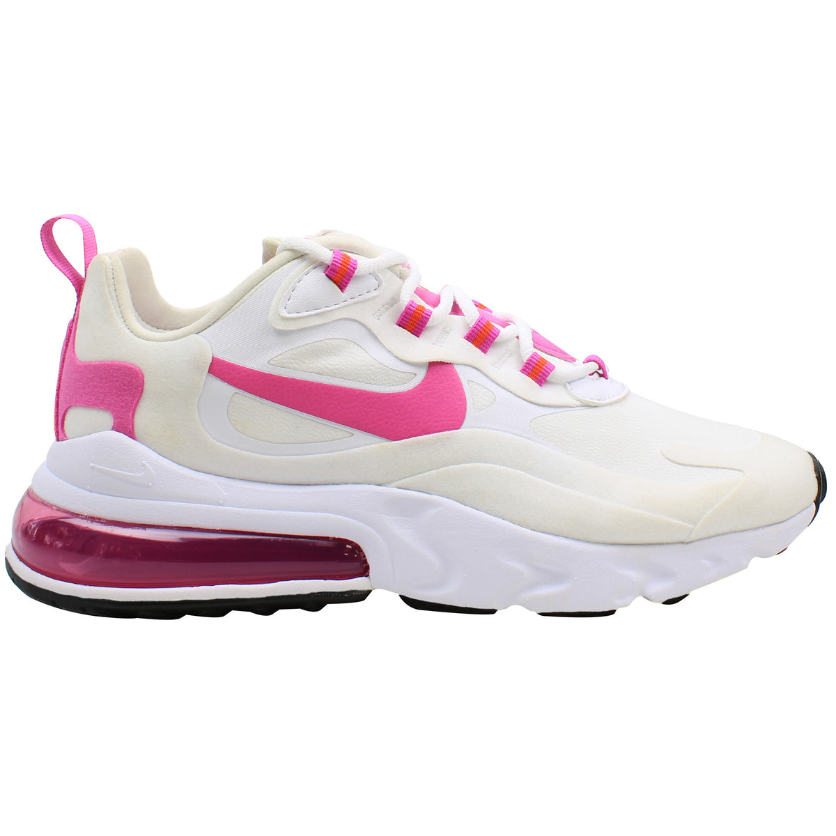 Nike Air Max 270 React Womens White Trainers