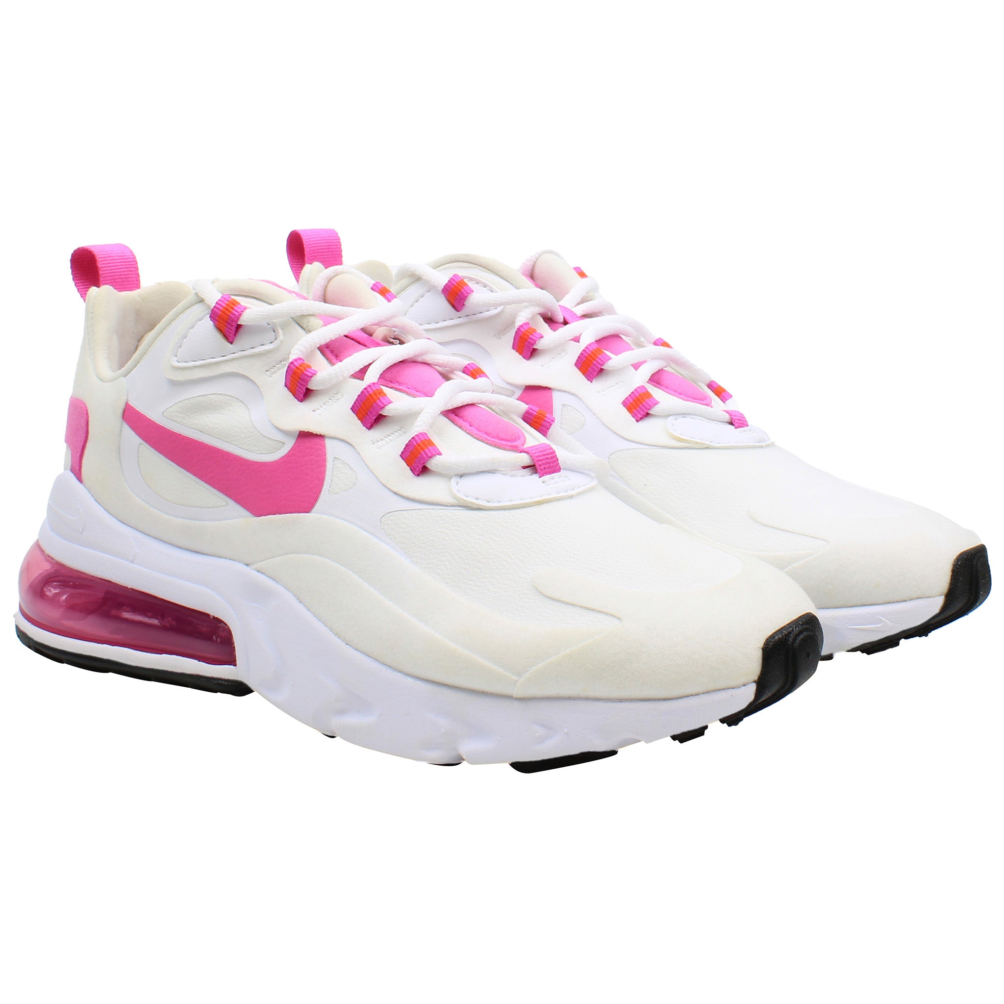 Nike Air Max 270 React Womens White Trainers