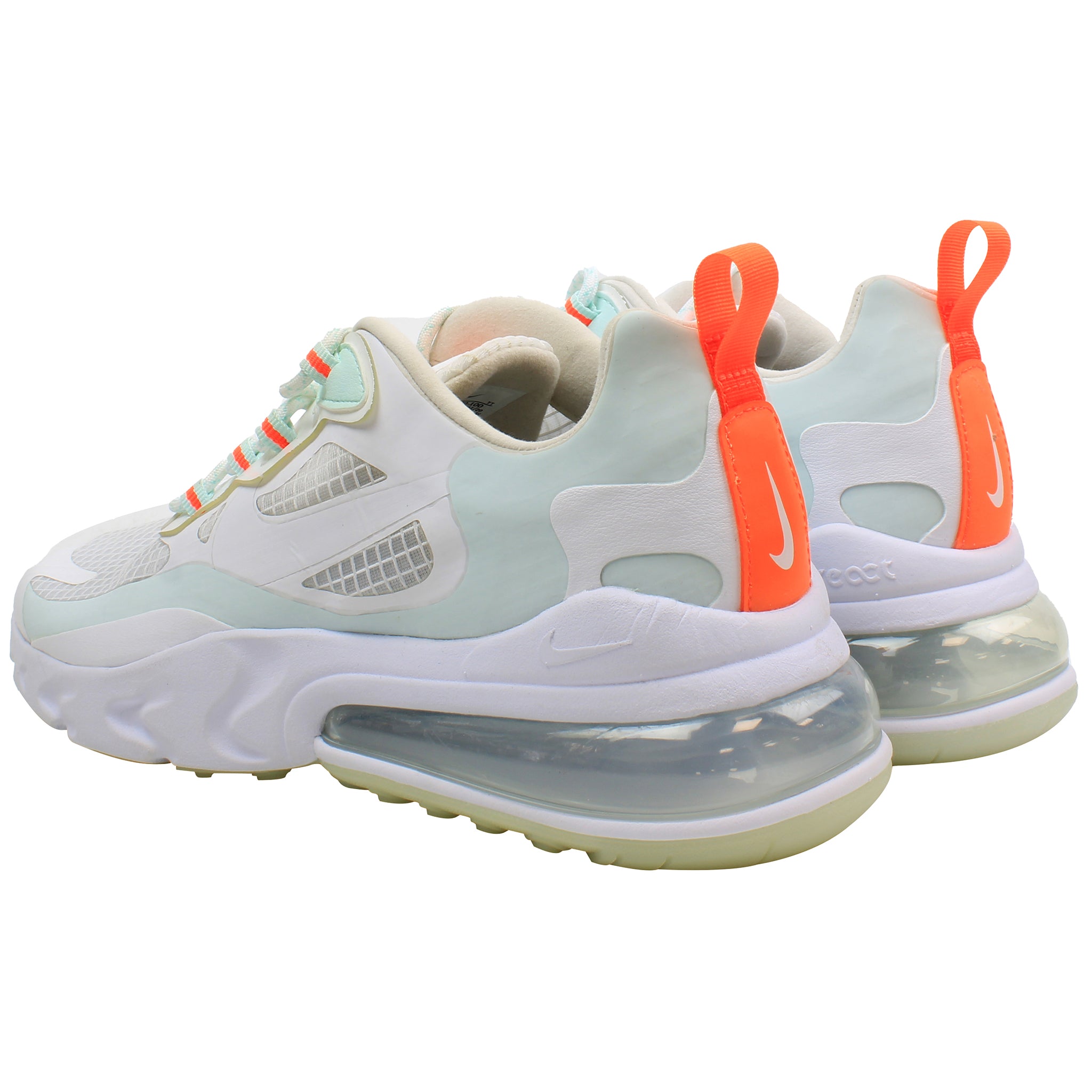 Nike Air Max 270 React Womens White Trainers