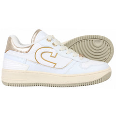 Cruyff Campo Low Kids White/Gold Trainers