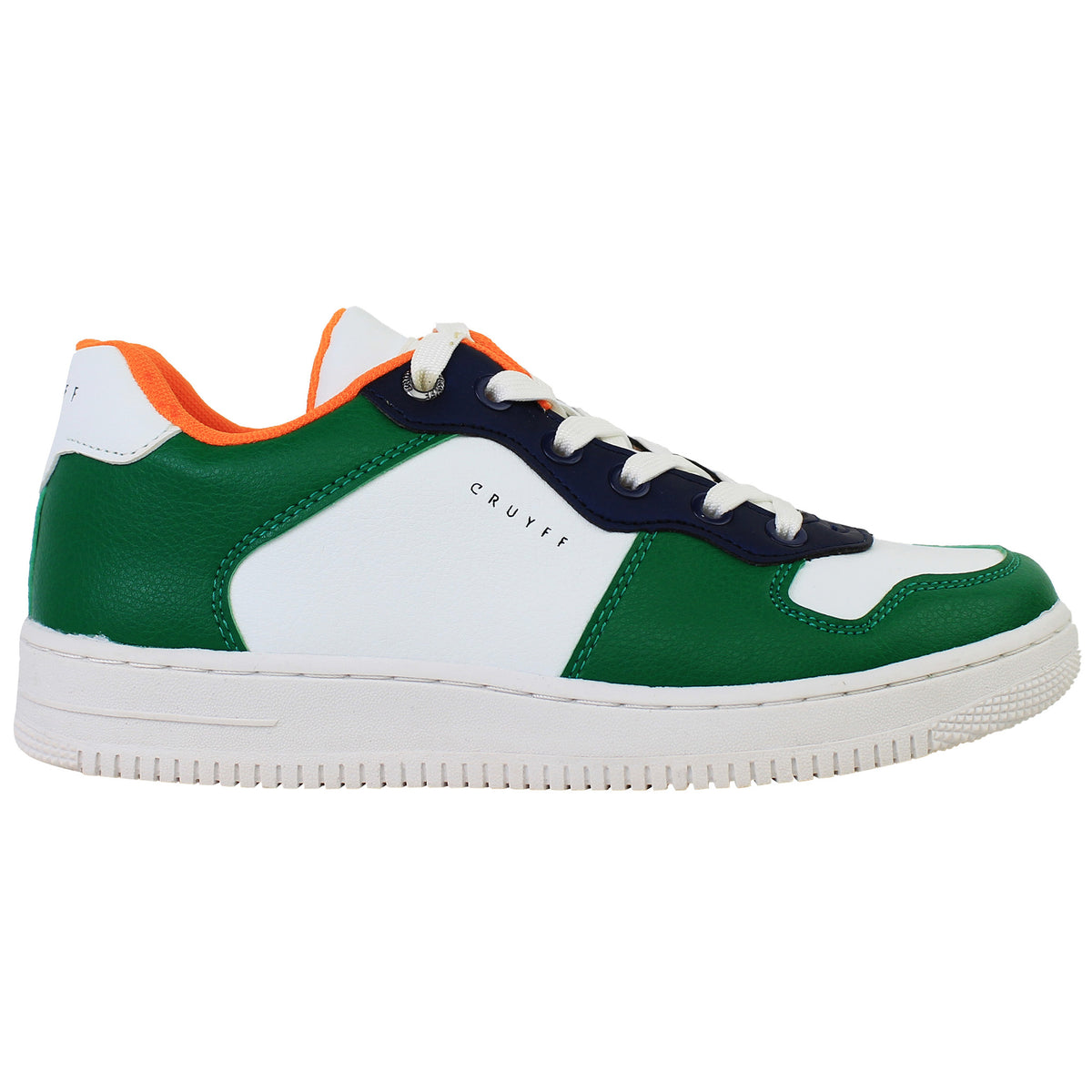 Cruyff Indoor Royal Kids White/Green Trainrs