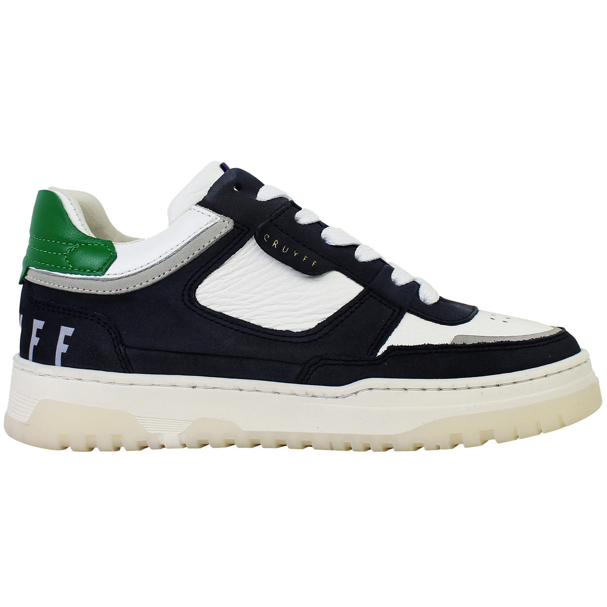 Cruyff Nemes Mid Kids White/Blue Trainers