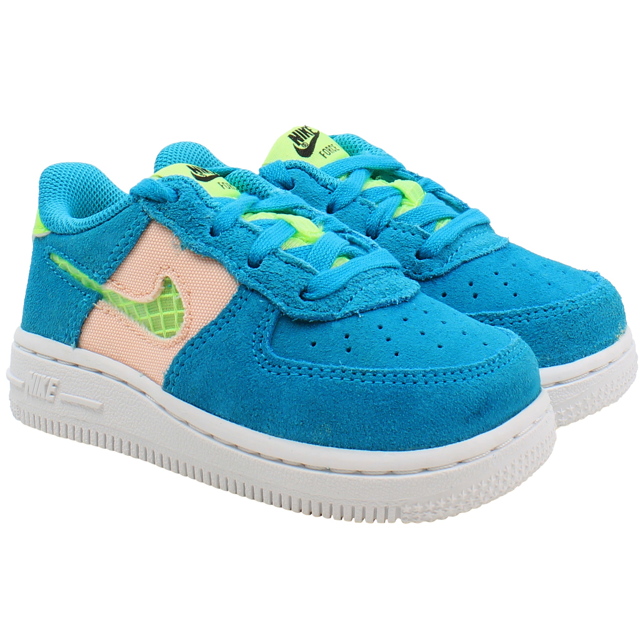 Nike Force 1 LV8 (TD) Kids Blue Trainers