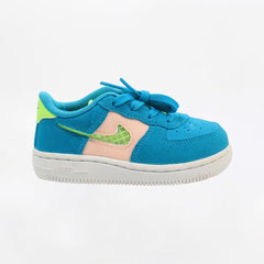 Nike Force 1 LV8 (TD) Kids Blue Trainers NO BOX