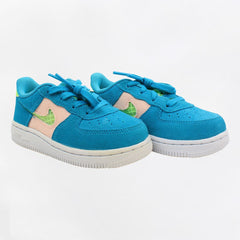 Nike Force 1 LV8 (TD) Kids Blue Trainers NO BOX