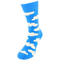 Happy Socks 1-Pack Blue Cloudy