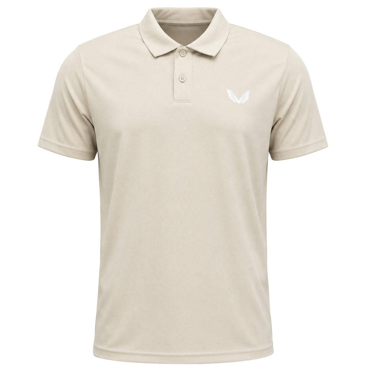 Castore Tota Mens Stone Golf Polo Shirt