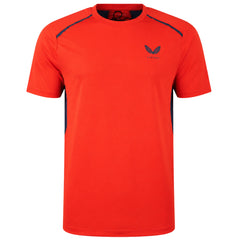 Castore Airex Mens Deep Orange T-Shirt
