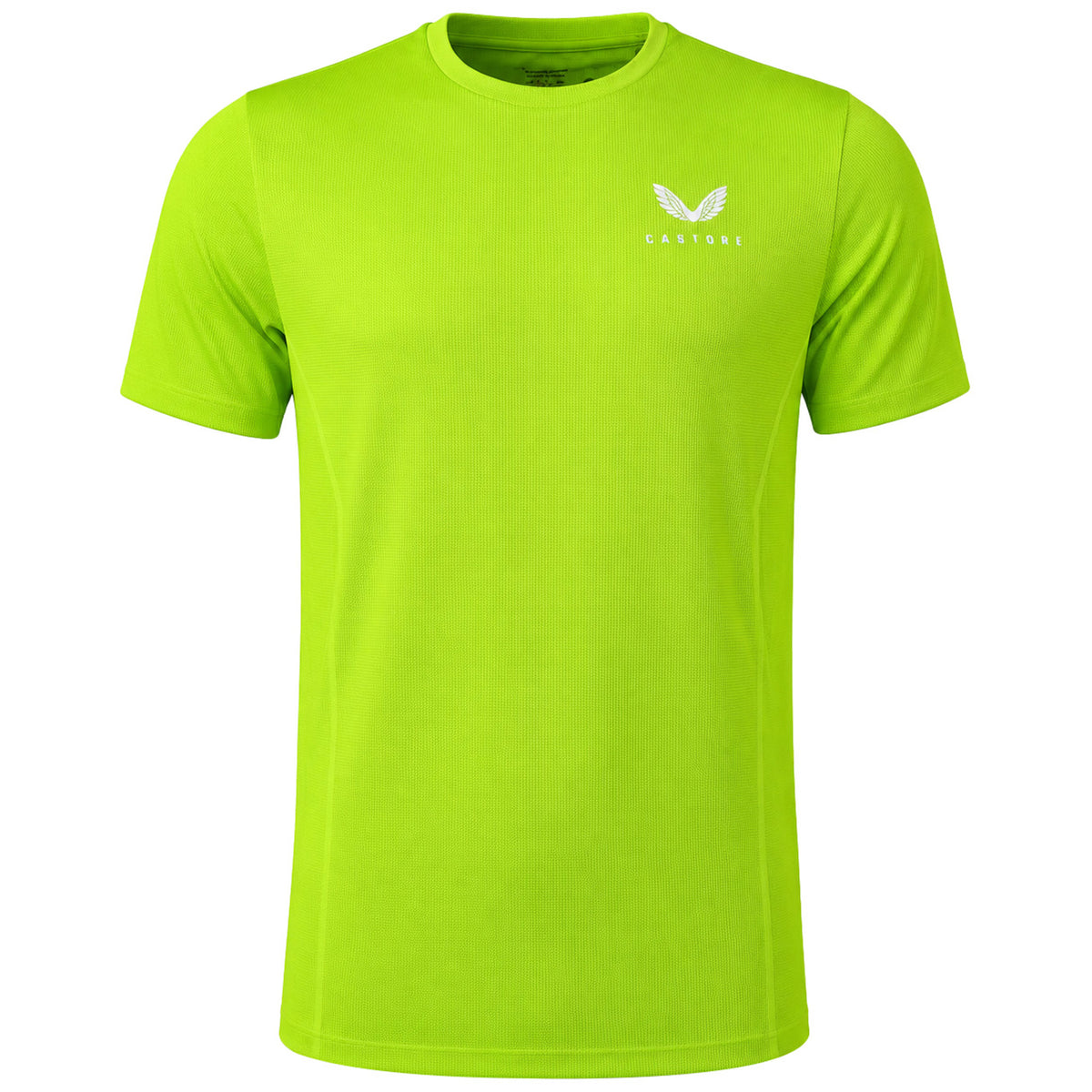 Castore Engineered Knit Mens Lime T-Shirt