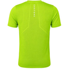 Castore Engineered Knit Mens Lime T-Shirt