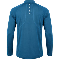 Castore Apex Engineered Knit Mens Blue Top