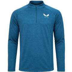 Castore Apex Engineered Knit Mens Blue Top