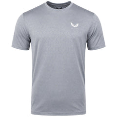 Castore Engineered Knit Mens Grey T-Shirt
