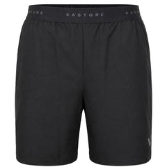 Castore 7inch Branded Elastic Mens Black Shorts