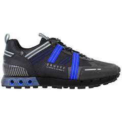 Cruyff Inter Lace Montserrat Mens Black/Blue Trainers